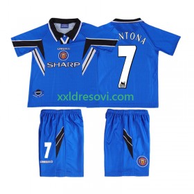 Manchester United CONTONA 7 Retro Treći Dječji Nogometni Dres 1996 1998